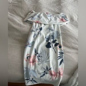 Floral Off-Shoulder Dress